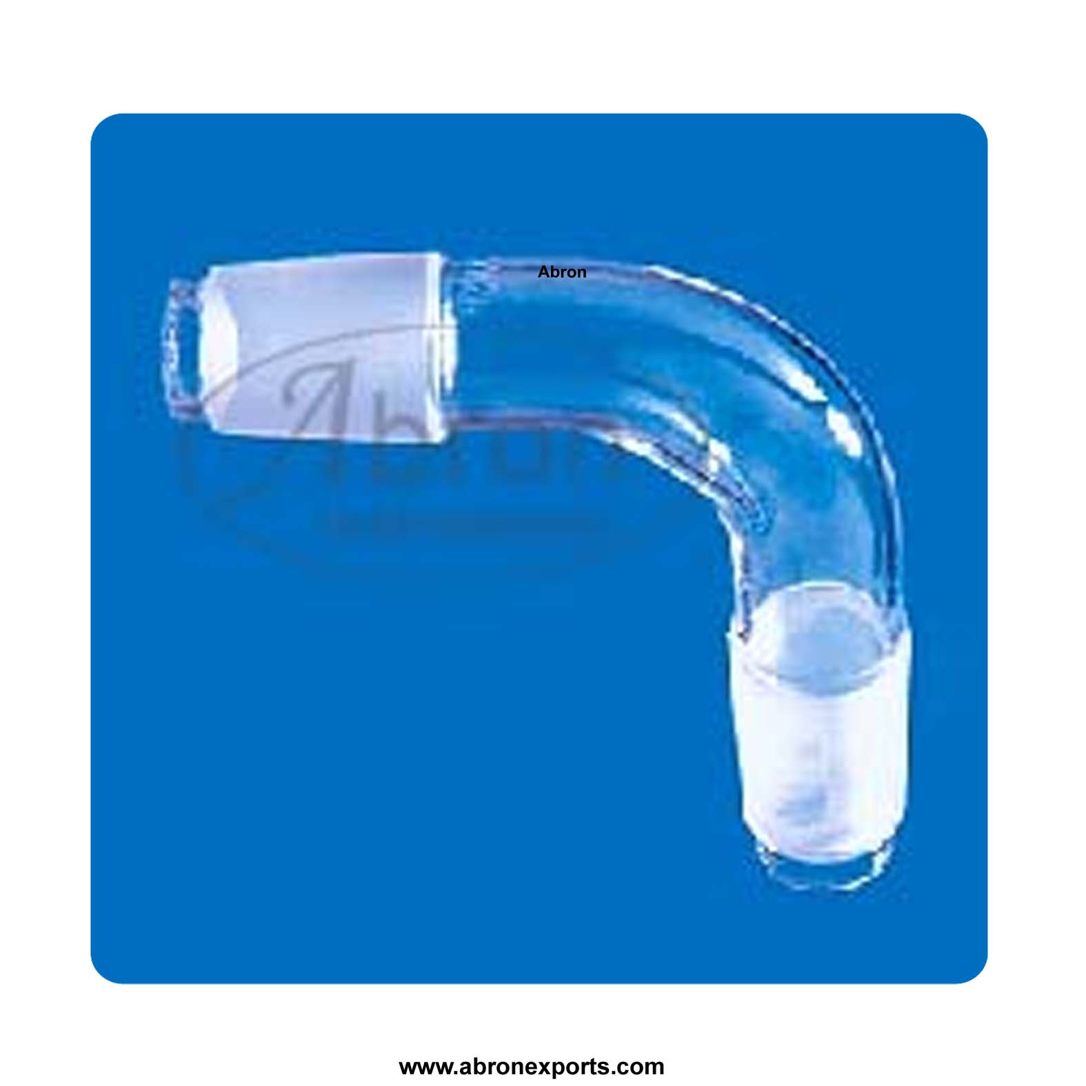 Recovery bend sloping borosilicate glass abrosil abron AC-2025-01 